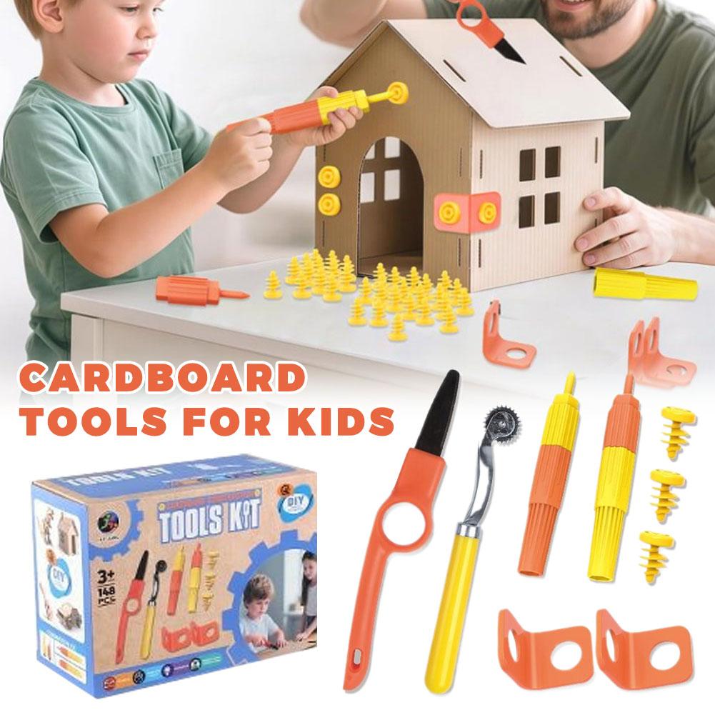 Woodworking Veneer Cutter - DIY Cardboard Splicing Screw Tool Set