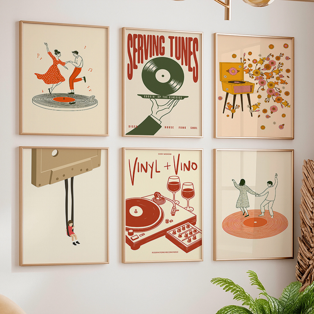 Turning Gouge Set - 1pc Vintage Music Canvas Poster Unframed