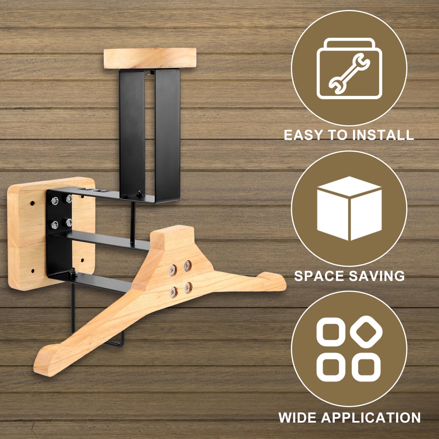 Woodworking Show - ​Motorcycle Helmet Holder Wall Mount Wood