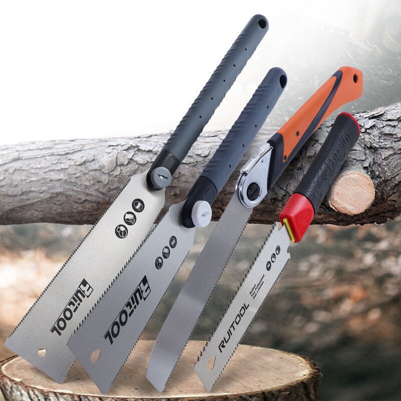 Woodworking Japanese - 1PC Japanese Pull Saw 3-Edge Teeth
