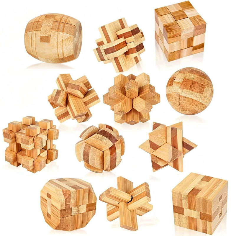 Woodworking Hobby - NEW 4.5CM Lu Ban Lock Puzzle