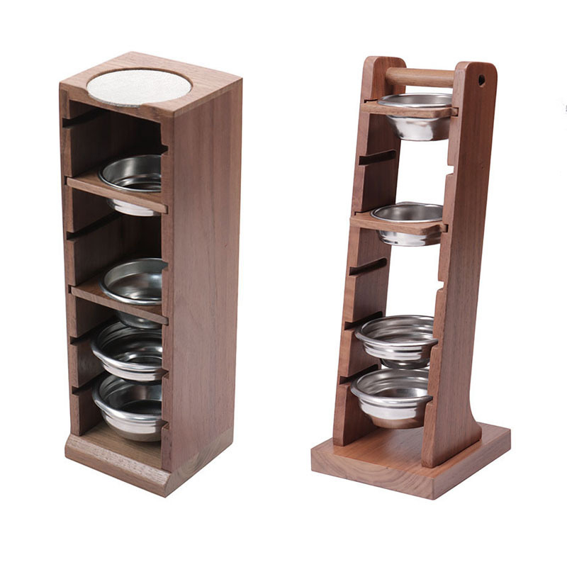 Woodworking Show - 51/53/58mm Coffee Powder Bowl Storage Rack