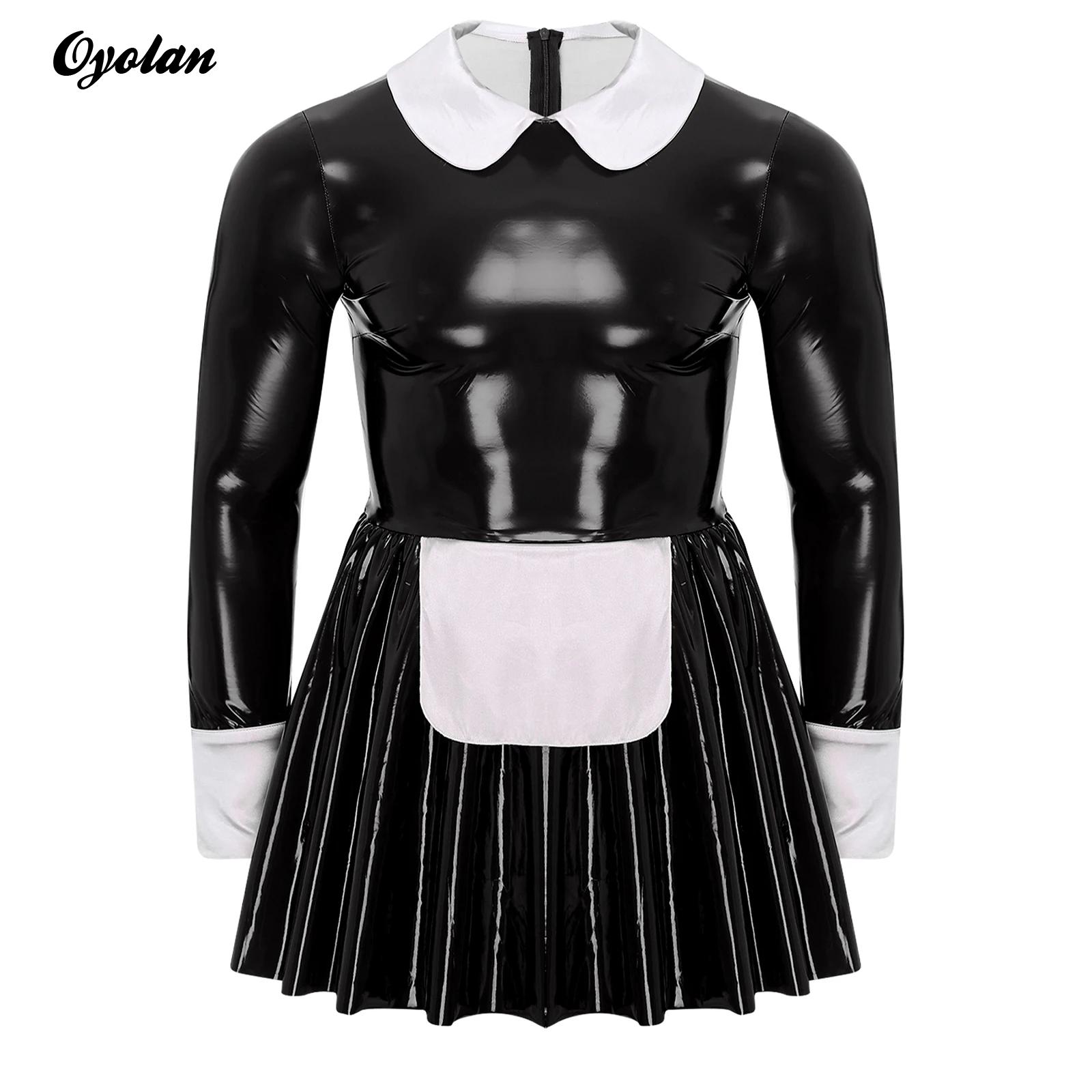 Woodworking Apron - Mens Sissy French Maid Cosplay Costume