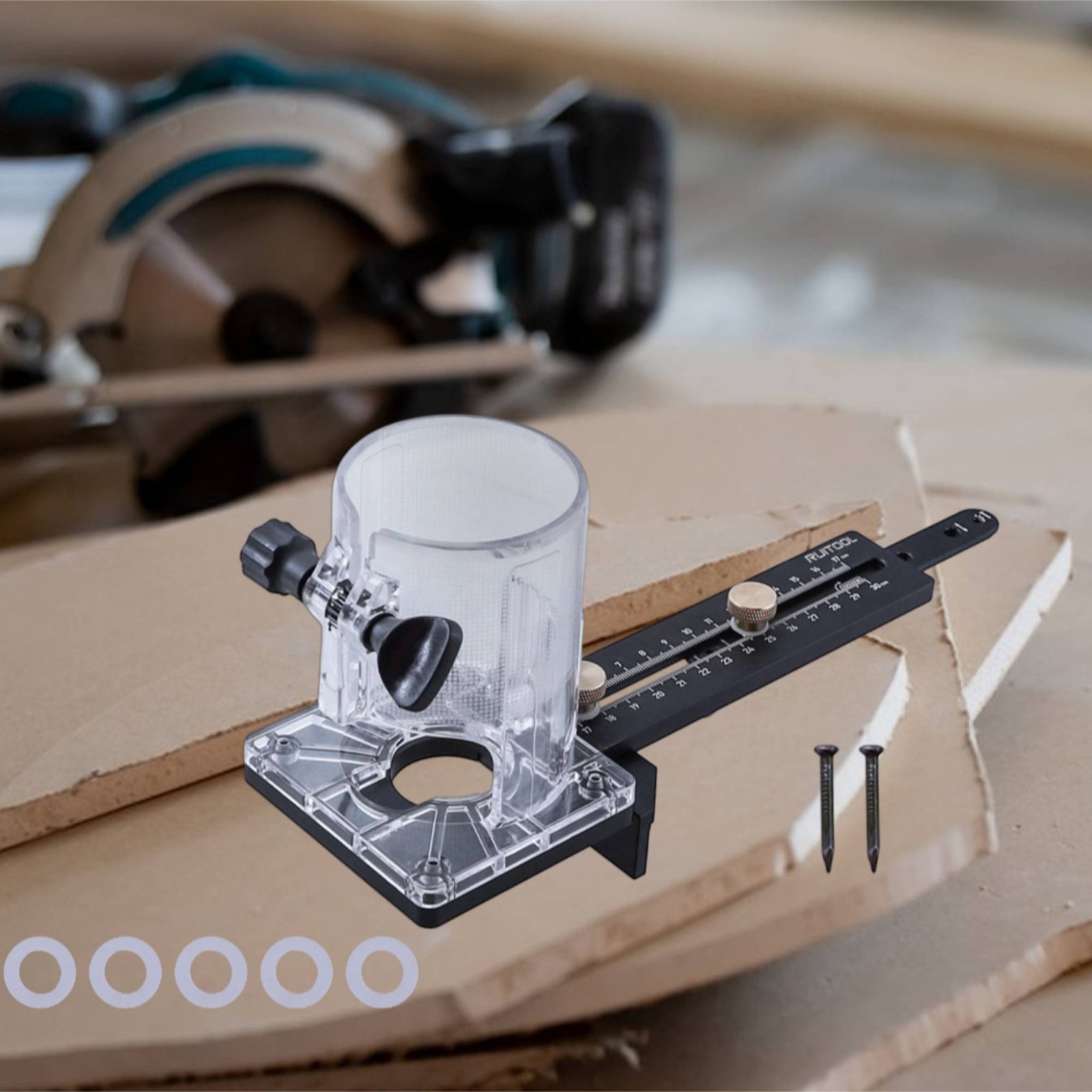 Woodworking Cutting Tools - Router Circle Cutting Jig Multi-Function Router