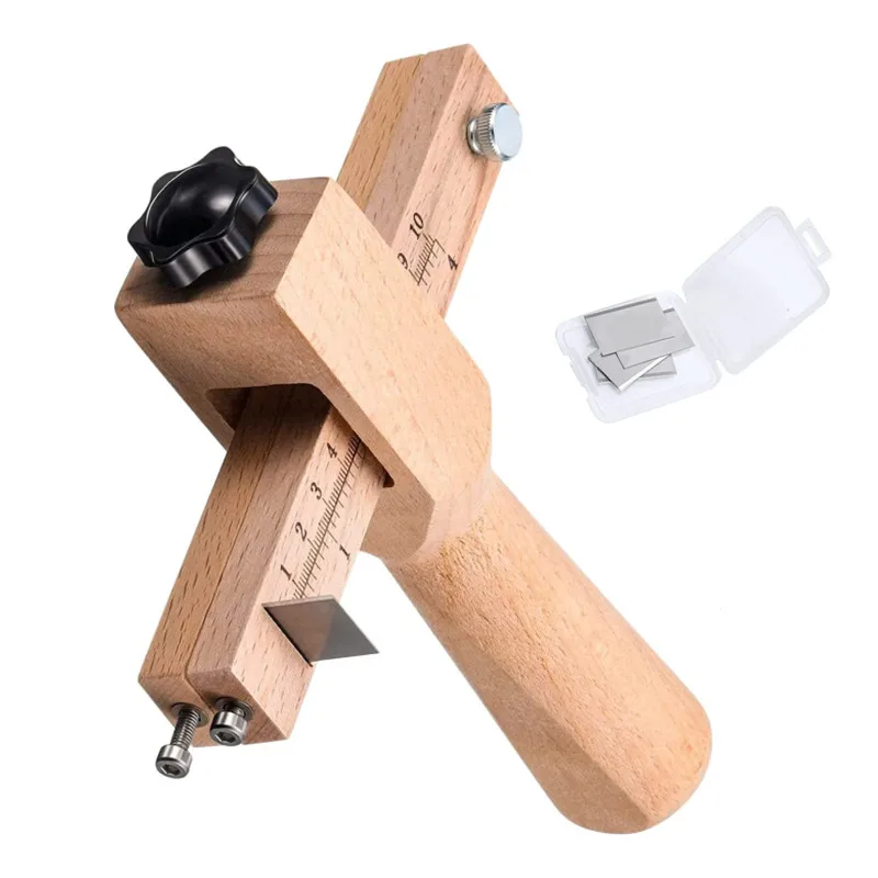 Woodworking Veneer Cutter - New Adjustable Leather Strap Belt Cutter