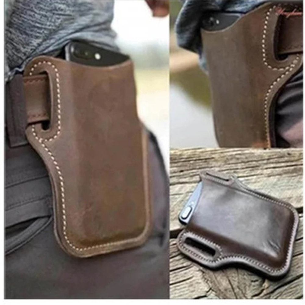 waist cell phone bag Leather C - Woodworking Veneer Cutter ulasan dan harga