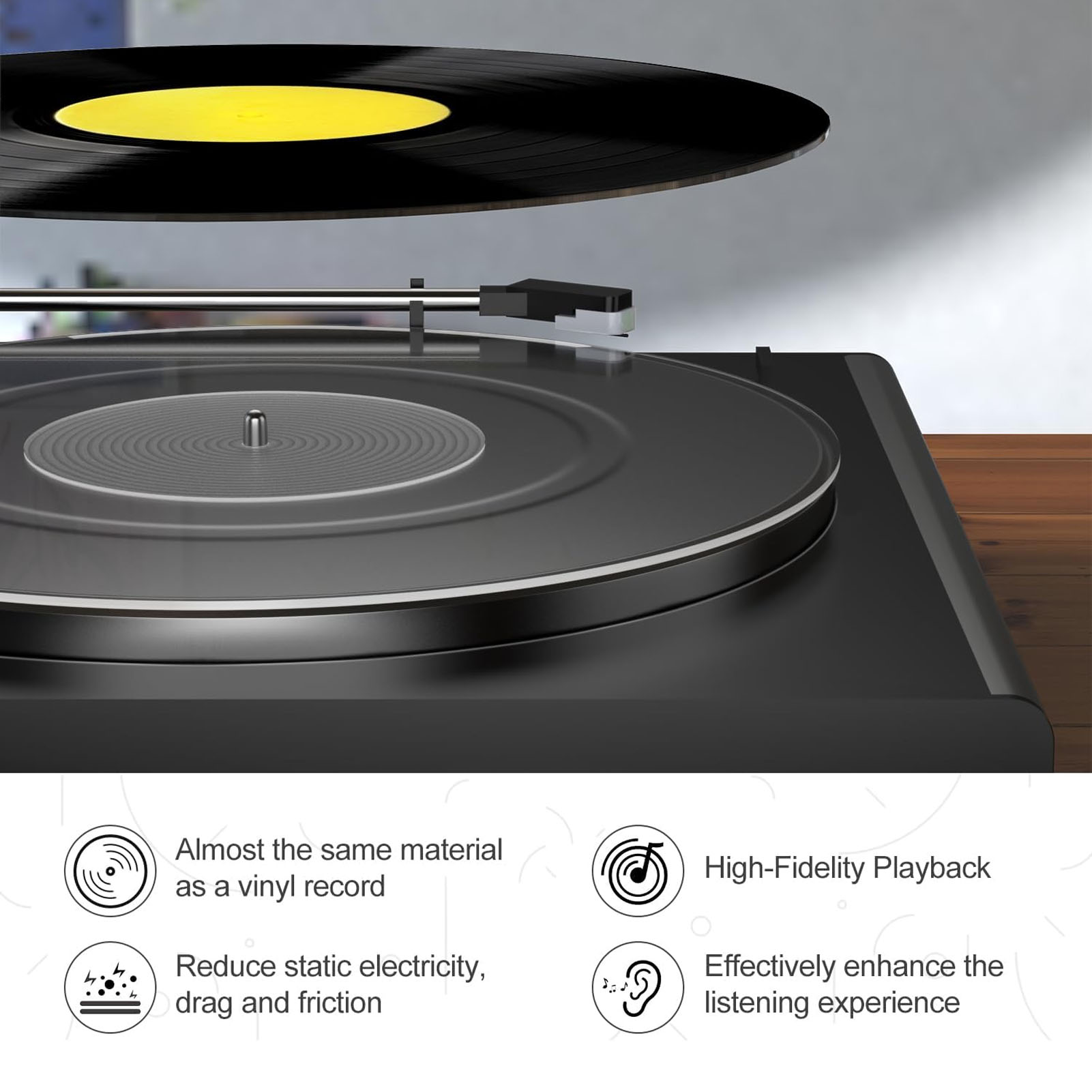 Record Player Platter Slip Mat - Turning Gouge Set ulasan dan harga