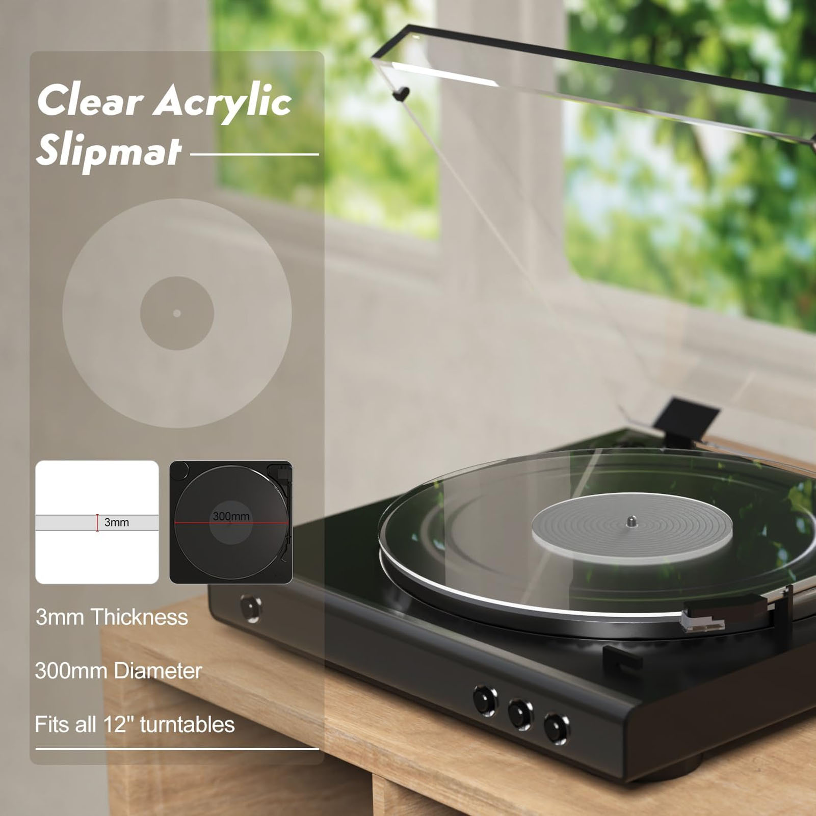 Record Player Platter Slip Mat - Turning Gouge Set ulasan dan harga