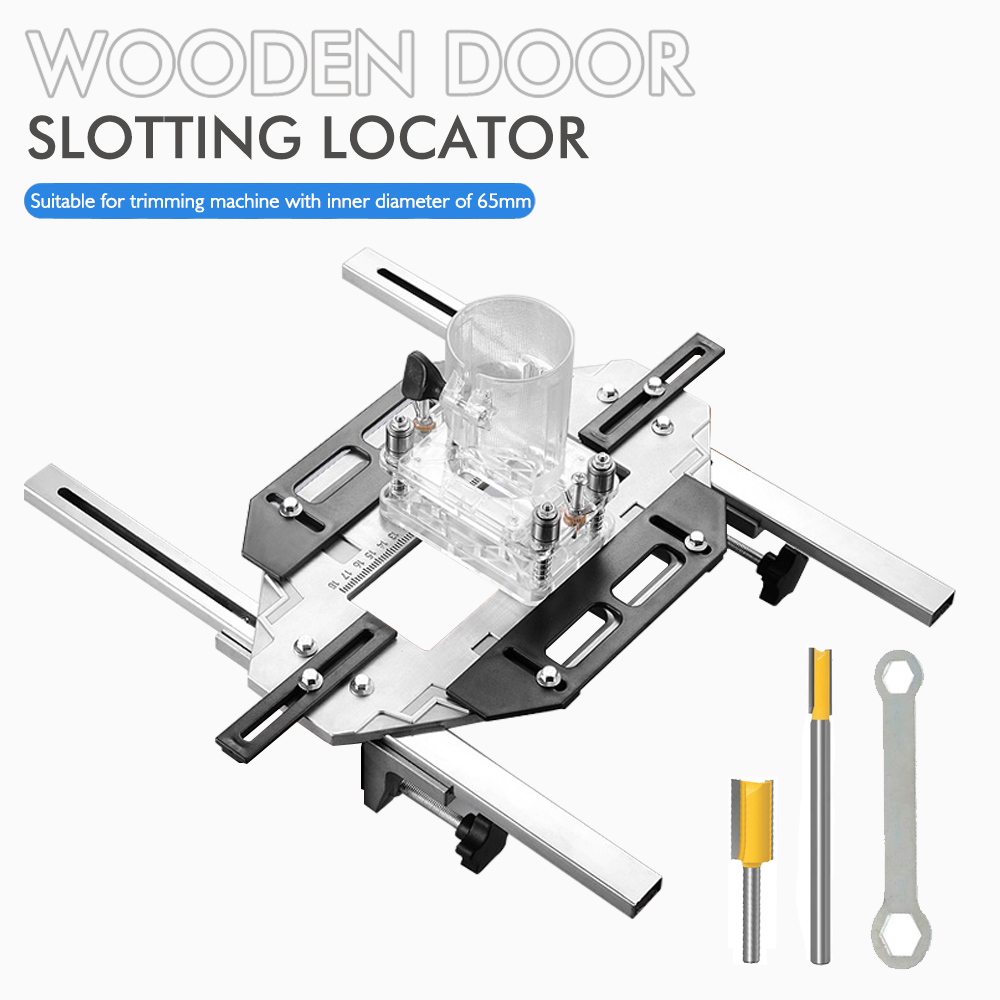 Door Hinge Template Hole Guide - Woodworking Router Templates ulasan dan harga