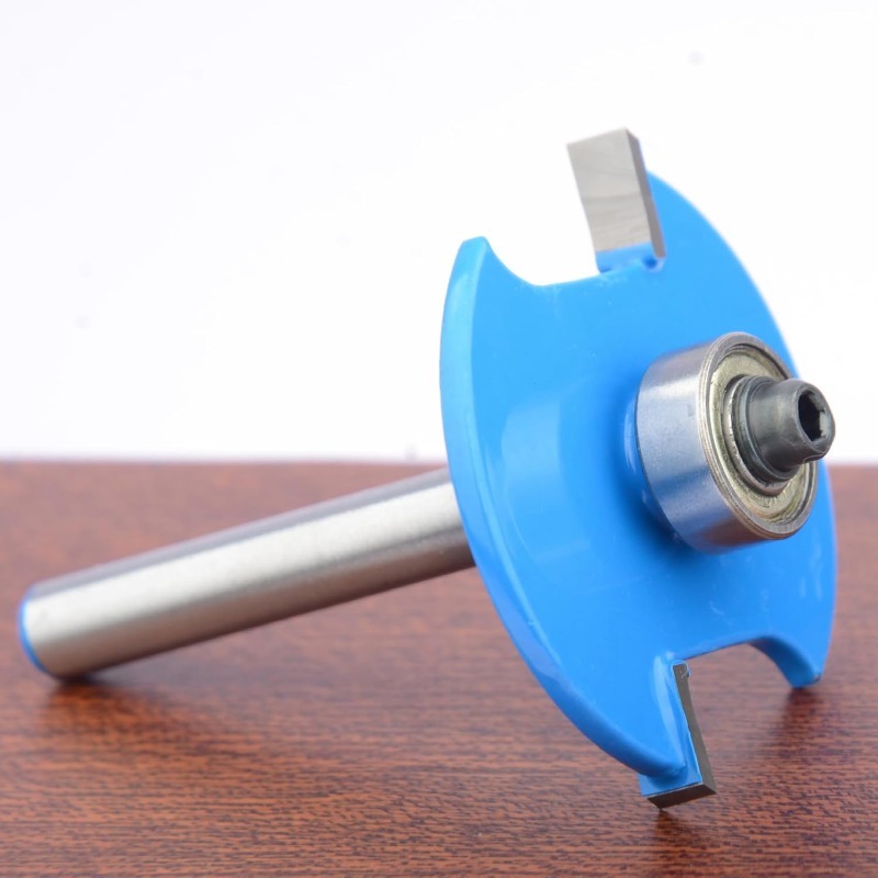 For 1pc 6.35mm Shank T-Sloting - Woodworking Router Templates ulasan dan harga
