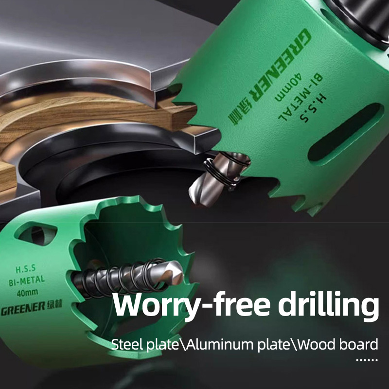 19-127mm Hole Saw Cutting Set  - Woodworking Cutting Tools ulasan dan harga