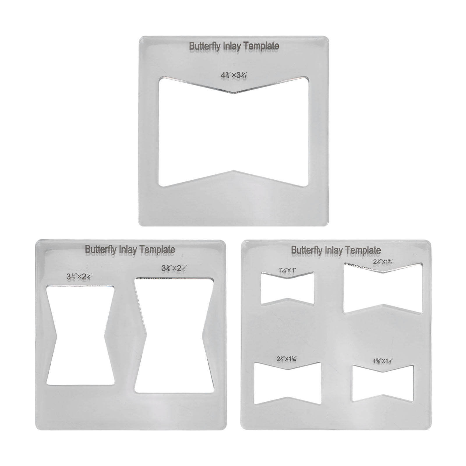 Transparent For Acrylic Butter - Woodworking Router Templates ulasan dan harga
