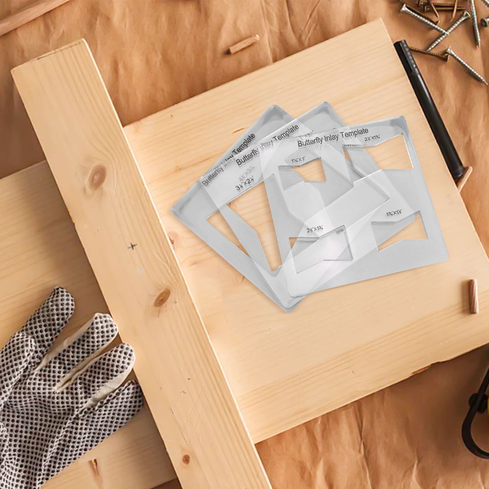 Transparent For Acrylic Butter - Woodworking Router Templates ulasan dan harga