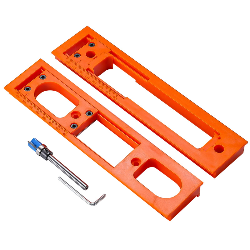 1Pc Hinge Mortise Template Inv - Woodworking Router Templates ulasan dan harga