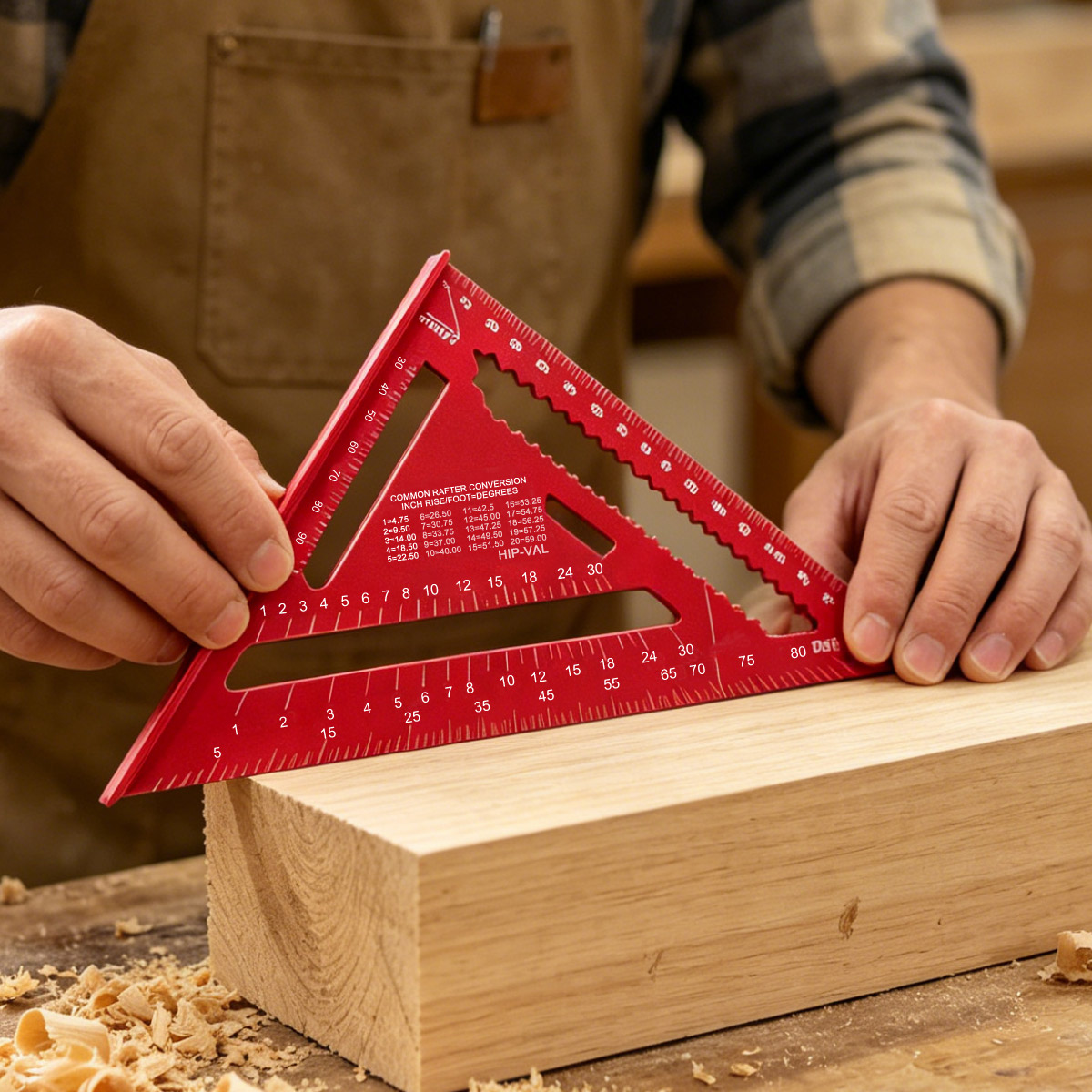 Aluminum Alloy Speed Square Hi - Woodworking Cutting Tools ulasan dan harga