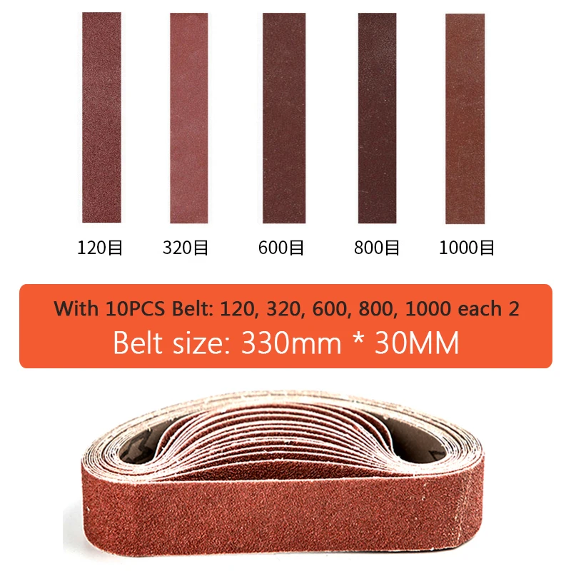 10PCS Abrasive Sanding Belts 3 - Woodworking Videos ulasan dan harga