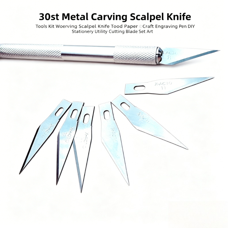 30Set Engraving Scalpel Knife  - Woodworking Veneer Cutter ulasan dan harga