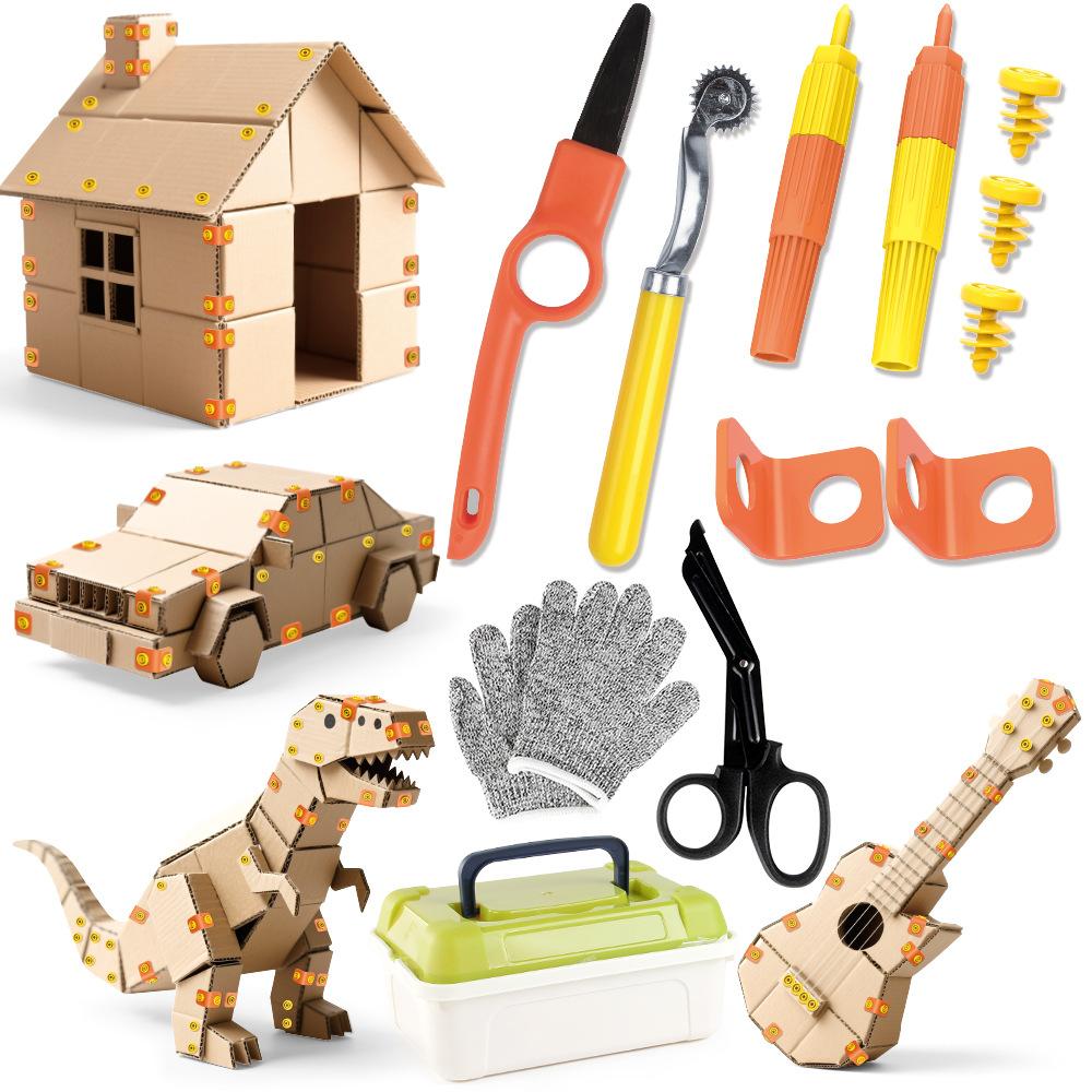 DIY Cardboard Splicing Screw T - Woodworking Veneer Cutter ulasan dan harga