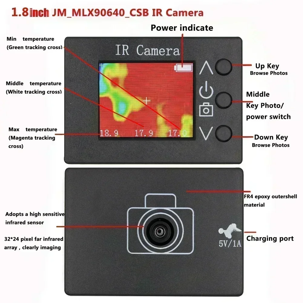 MLX90640 1 8 Inch LCD Digital  - Woodworking Images Free ulasan dan harga