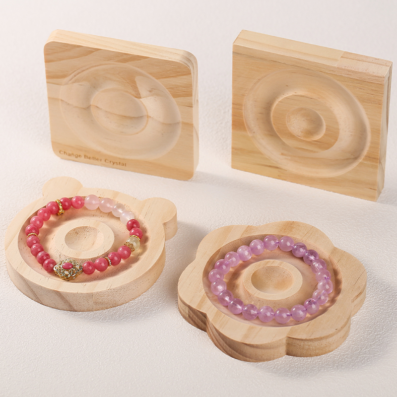 1Pc DIY Natural Wooden Beading - Woodworking Show ulasan dan harga