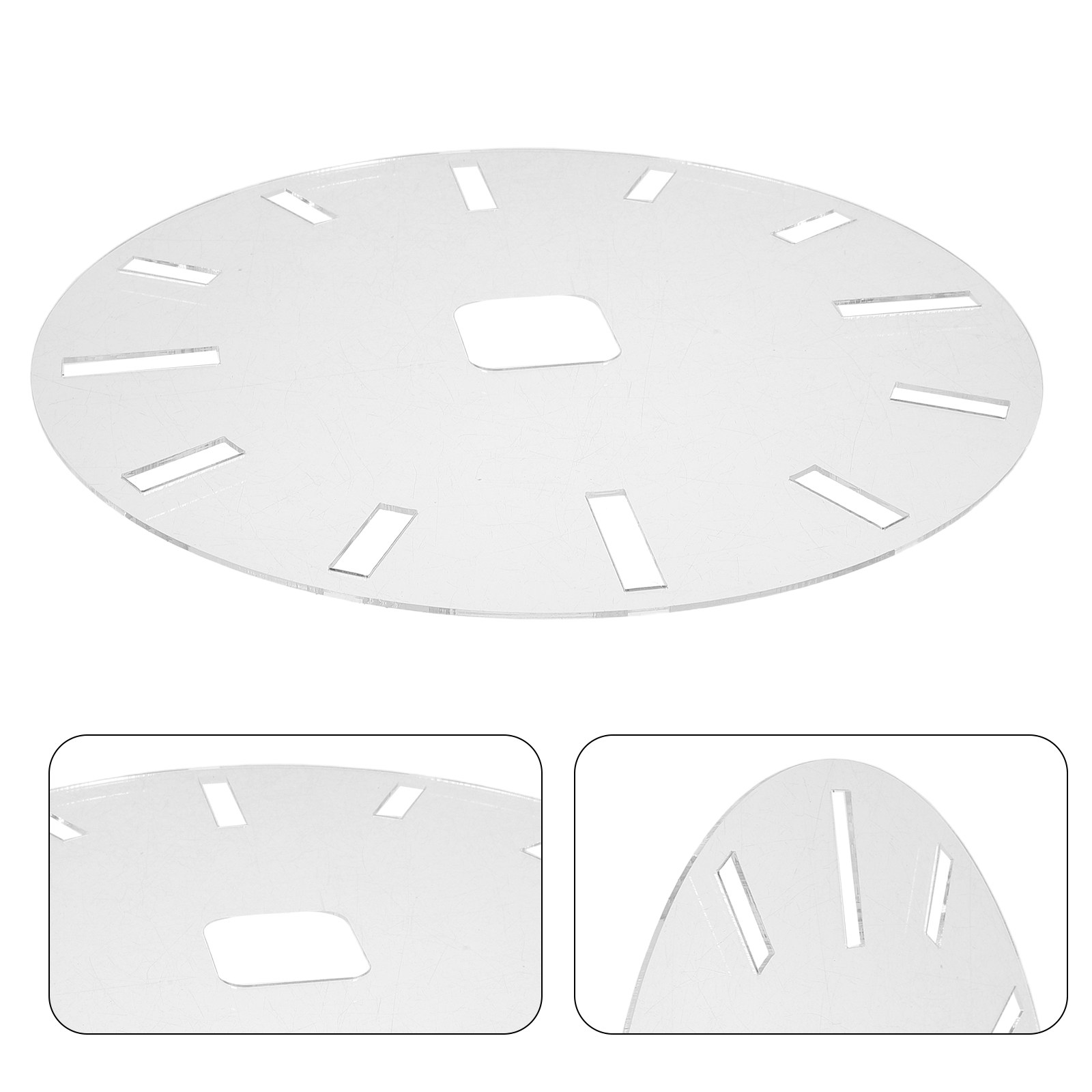 Acrylic Clock Face Template 10 - Woodworking Router Templates ulasan dan harga