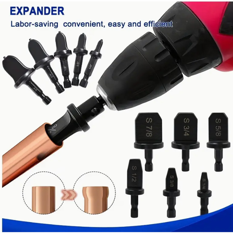 6pc Copper Tube Hole Expander  - Woodworking Videos ulasan dan harga