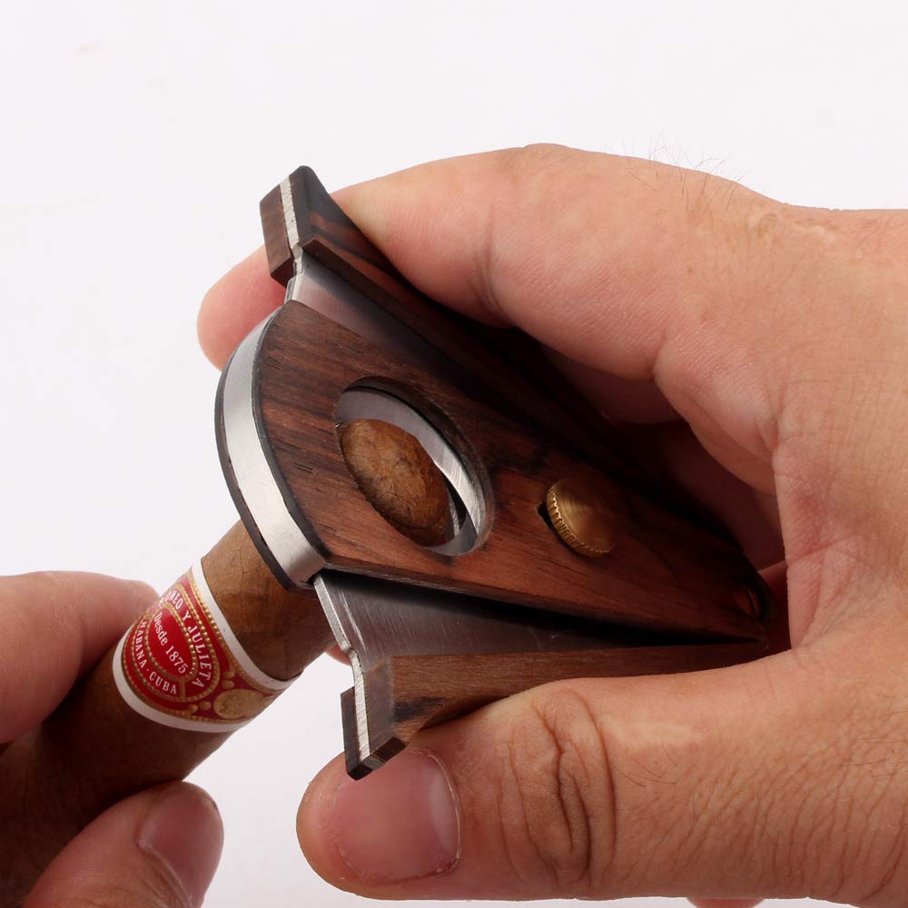 Wooden Cigar Cutter Scissors K - Woodworking Veneer Cutter ulasan dan harga
