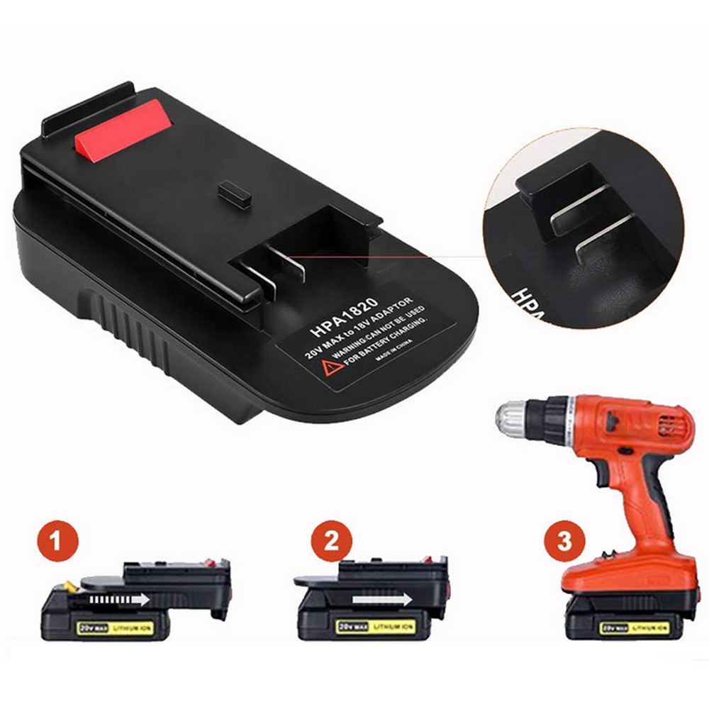 HPA1820 Replacement Adapter Fo - Black+Decker Tool 20V Max ulasan dan harga
