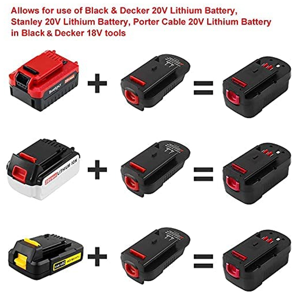 HPA1820 Replacement Adapter Fo - Black+Decker Tool 20V Max ulasan dan harga