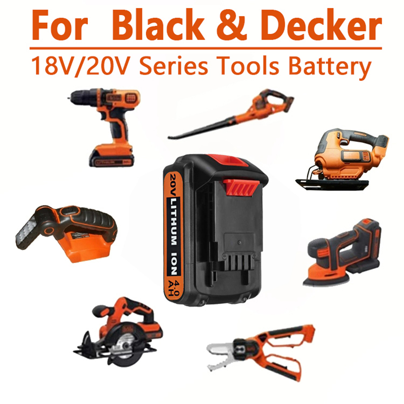 high capacity 8Ah LBX20 Replac - Black+Decker Tool 20V Max ulasan dan harga