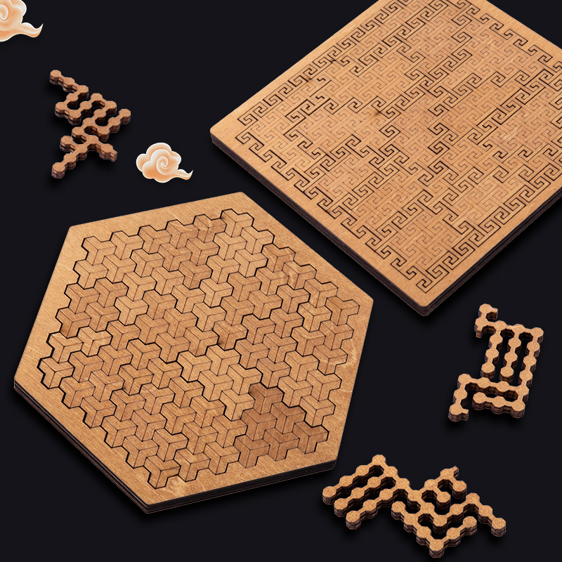 Impossible Wooden Puzzle IQ Pu - Woodworking Hobby ulasan dan harga