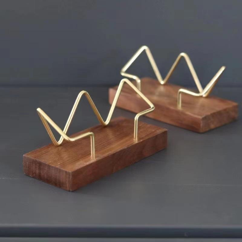 【A8】Wooden Business Card Holde - Woodworking Show ulasan dan harga