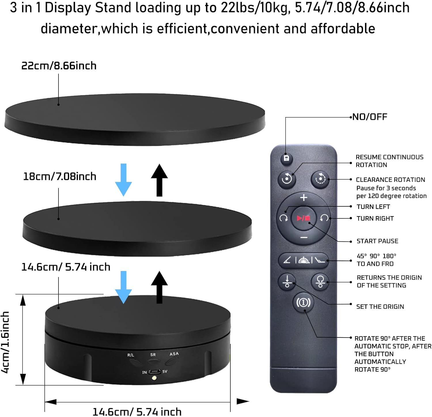 3in1Motorized Rotating Display - Turning Gouge Set ulasan dan harga