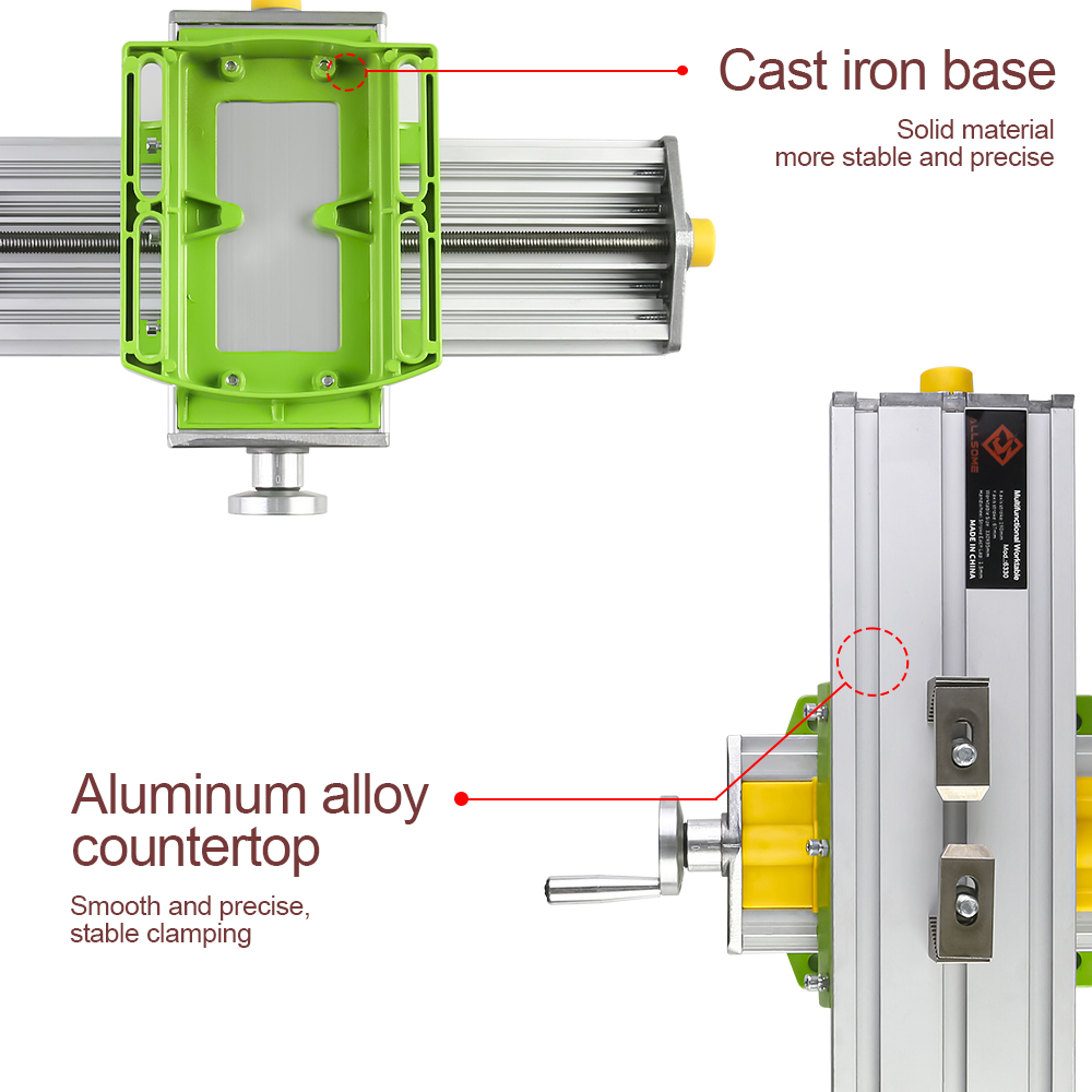 ALLSOME MINIQ BG6330 Mini Prec - Woodworking Vise ulasan dan harga