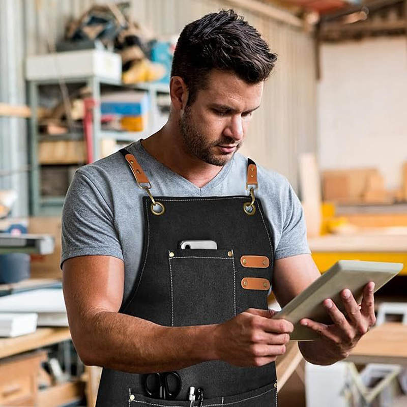 Canvas Waterproof Professional - Woodworking Apron ulasan dan harga