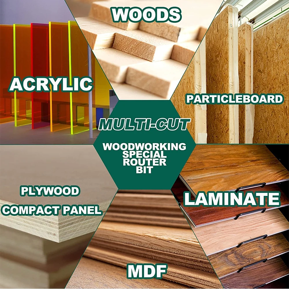 Tideway 4 Blades Round Corner  - Woodworking Router Templates ulasan dan harga