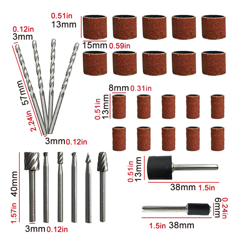 11pc Electric Grinding Horn Co - Woodworking Videos ulasan dan harga