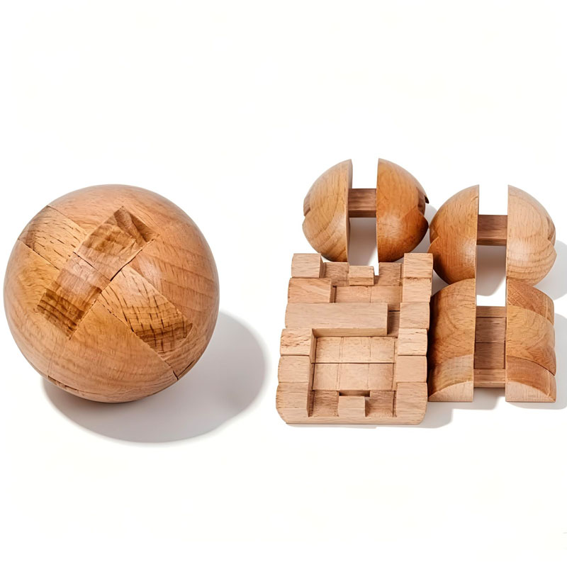Classic Wooden Puzzle Ball Mag - Woodworking Hobby ulasan dan harga