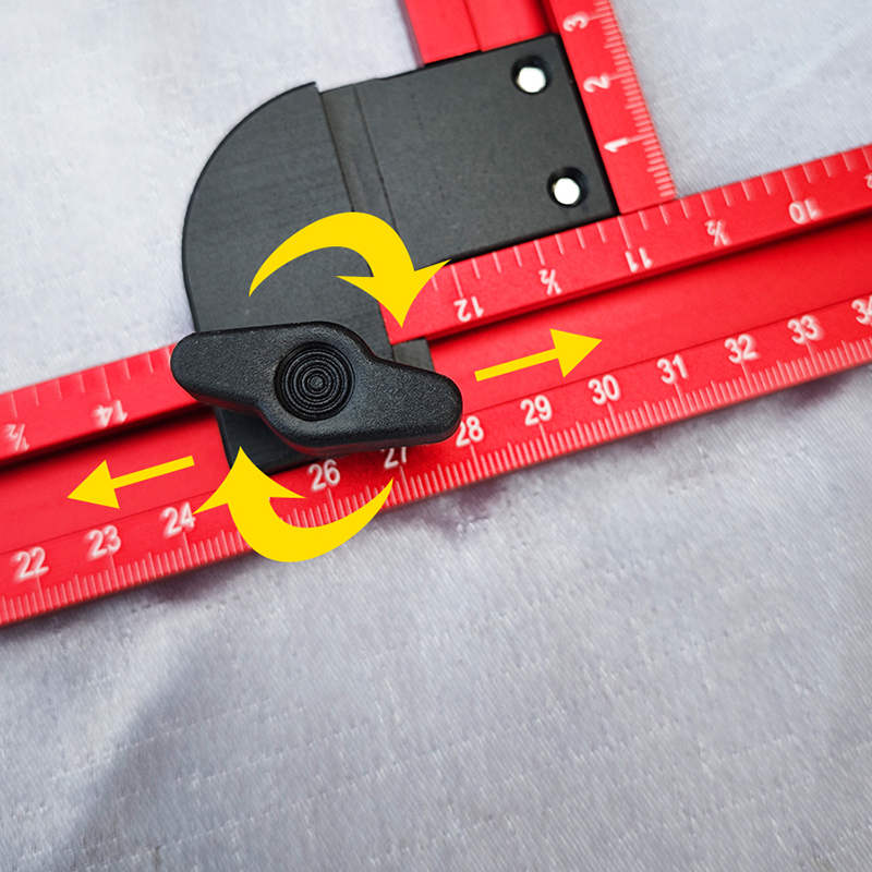 59cm Adjustable Square Router  - Woodworking Router Templates ulasan dan harga