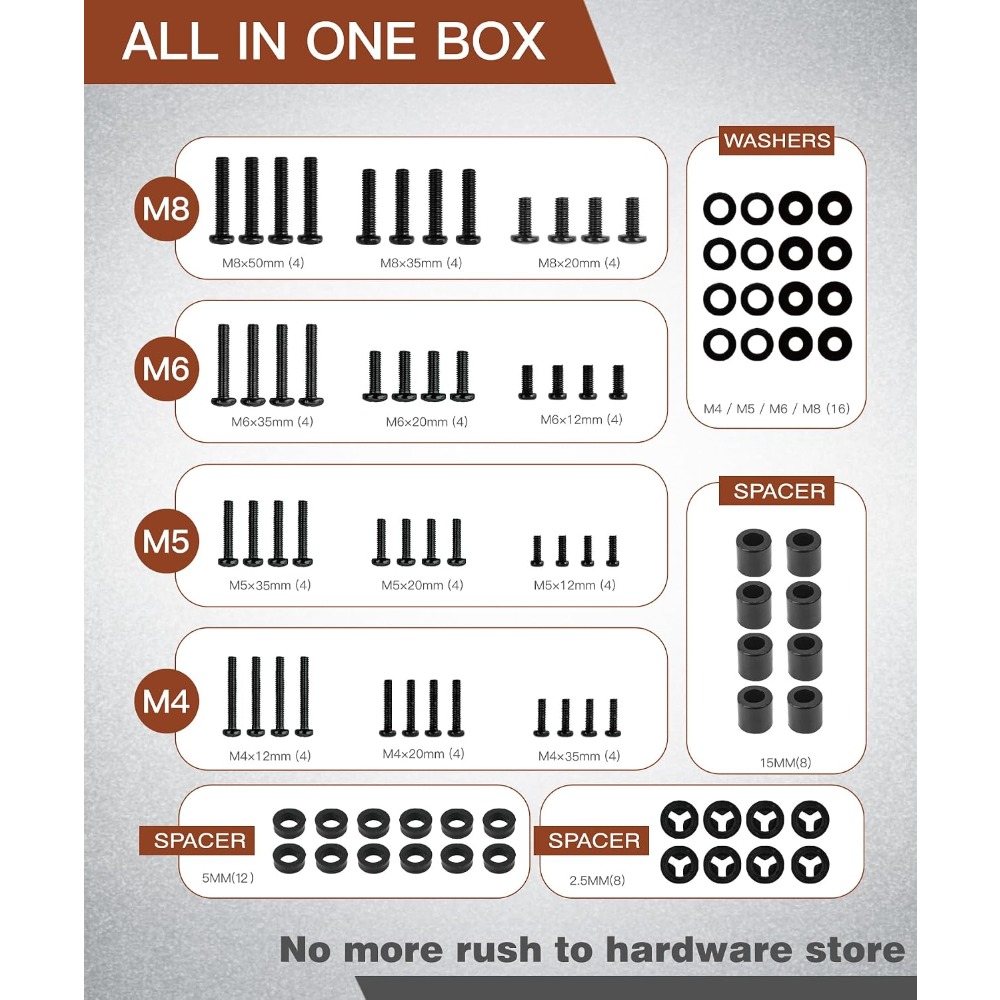 Universal TV Mount Screw Kit 9 - Woodworking Images Free ulasan dan harga