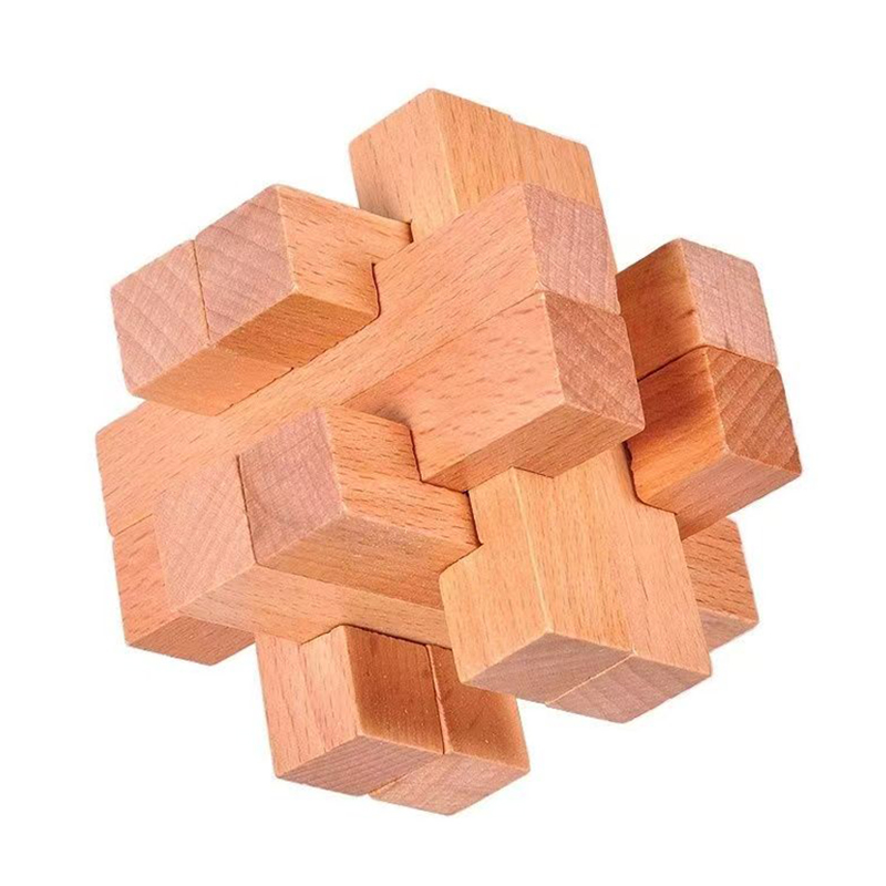 Wooden Brain Teaser for Adults - Woodworking Hobby ulasan dan harga