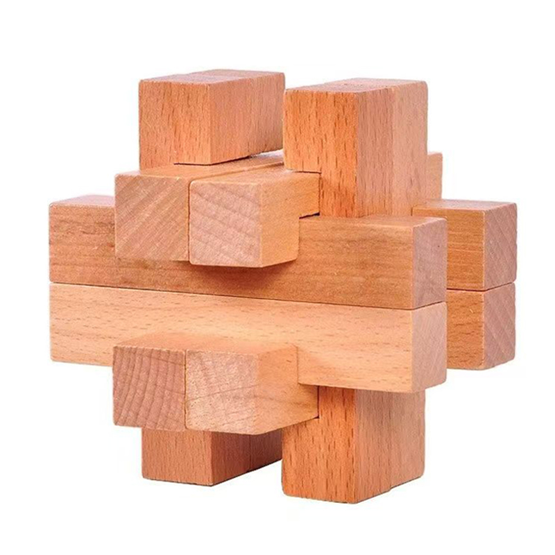 Wooden Brain Teaser for Adults - Woodworking Hobby ulasan dan harga
