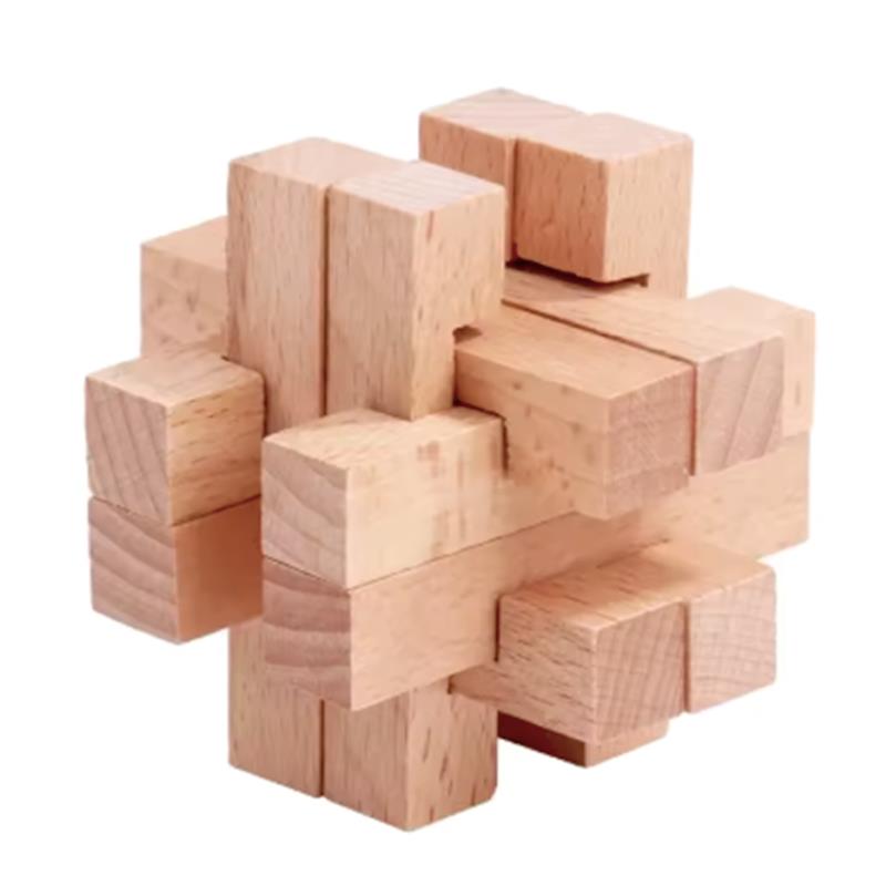 Wooden Brain Teaser for Adults - Woodworking Hobby ulasan dan harga