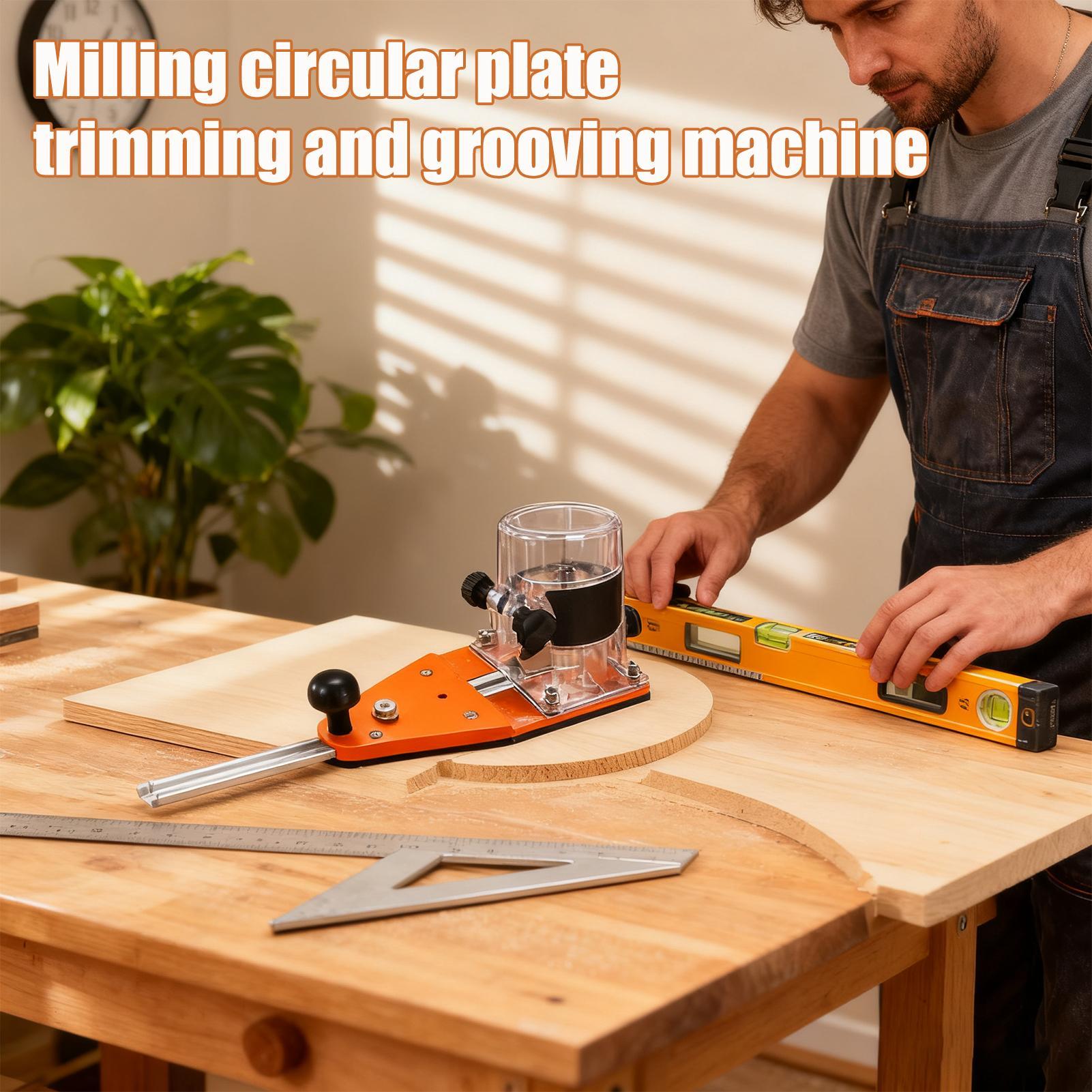 Router Circle Cutting Jig Adju - Woodworking Router Templates ulasan dan harga