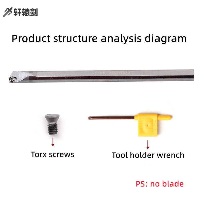 1PC C05H-SWUBR06 C06K-SWUBR06  - Parting Tool Lathe ulasan dan harga