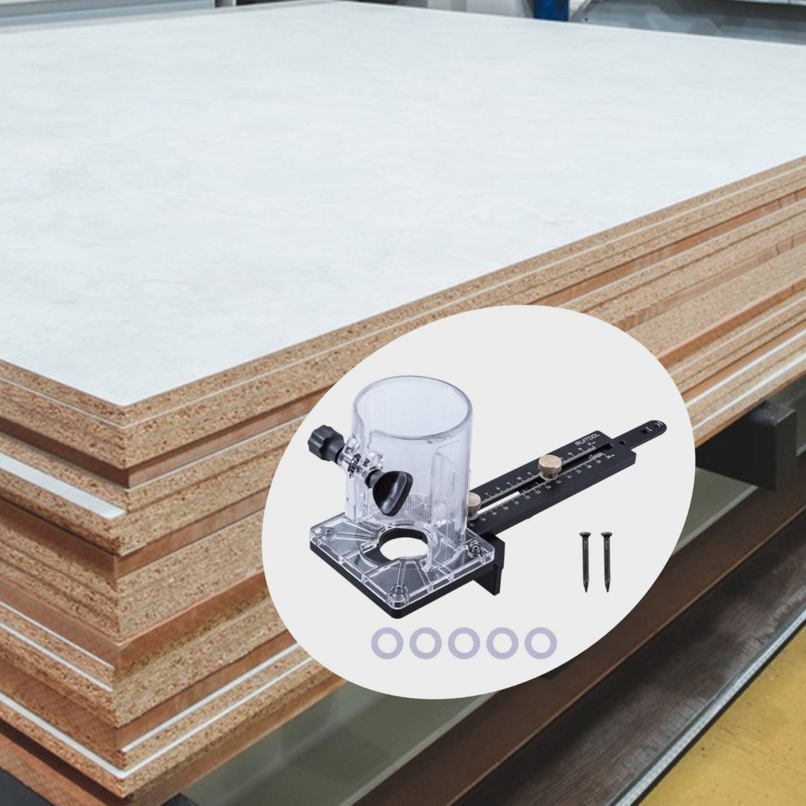 Router Circle Cutting Jig Mult - Woodworking Cutting Tools ulasan dan harga