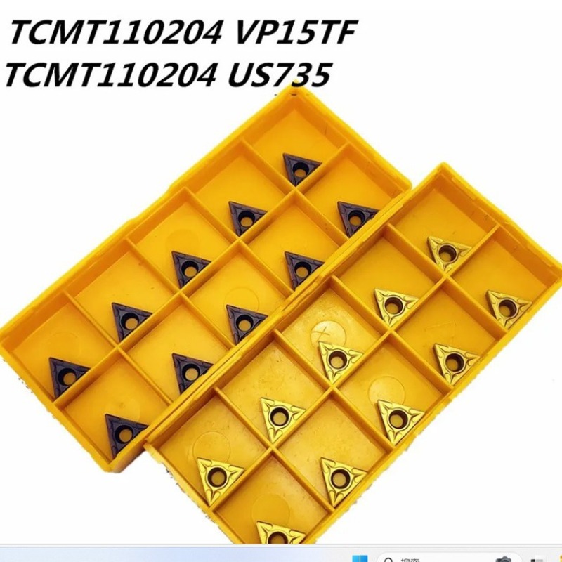 10pcs/box TCMT110204 VP15TF UE - Parting Tool Lathe ulasan dan harga